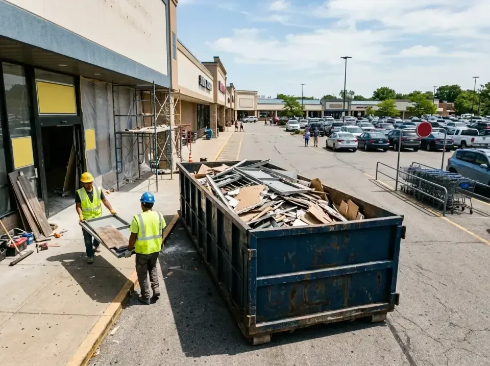 retail-store-renovation-debris-003 — frequently asked questions, Roll-off Dumpster Rentals in Gang Mills, NY